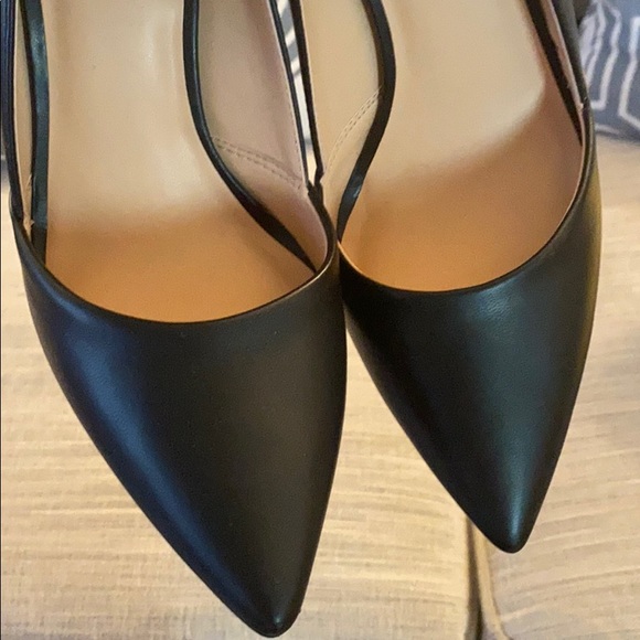 Black Stilettos W/ Gold and Sliver Studs (used 1x) - Picture 6 of 9